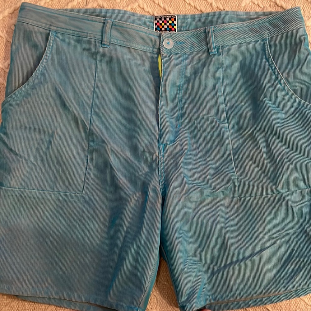 Vintage quiksilver turquoises walk shorts